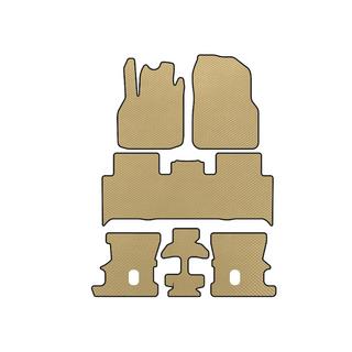 Alfombrillas EVA (3 Filas, Beige)