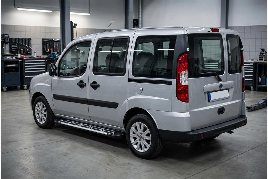 Fiat Doblo I 2005-2010 Estribos Laterales Sunrise (2 uds., Aluminio) Image