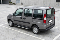 Fiat Doblo I 2005-2010 Estribos Laterales RedLine V1 (2 uds., Aluminio) foto 1