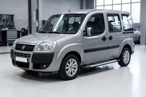 Fiat Doblo I 2005-2010 Estribos Laterales Line (2 uds., Aluminio) foto 1