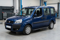 Fiat Doblo I 2005-2010 Estribos Laterales Bosphorus Black (2 uds., Aluminio) foto 1