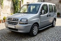 Fiat Doblo I 2005-2010 Estribos Laterales Tayga (2 uds., Aluminio) foto 1