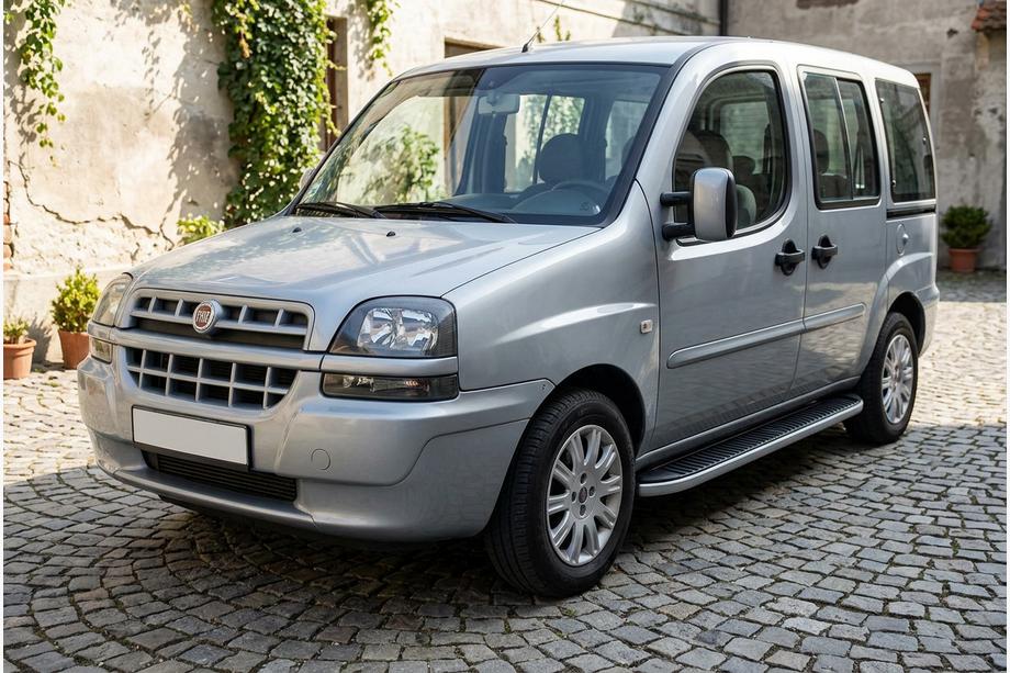 Fiat Doblo I 2005-2010 Estribos Laterales Tayga (2 uds., Aluminio) Image