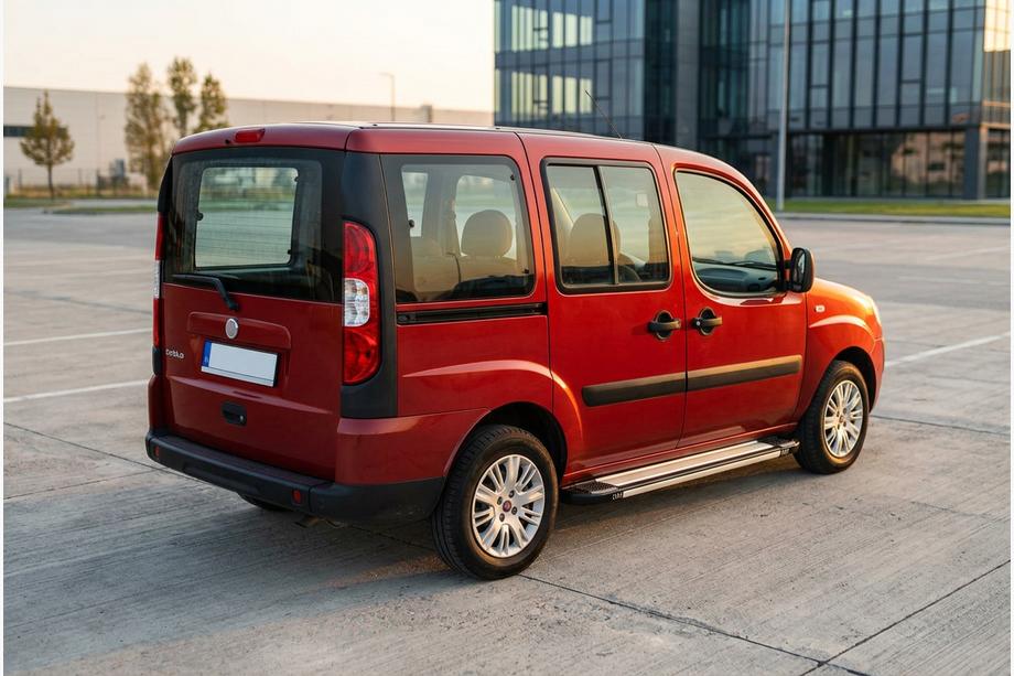 Fiat Doblo I 2005-2010 Estribos Laterales Rainbow (2 uds., Aluminio) Image