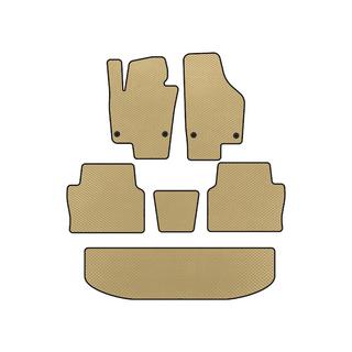 Alfombrillas EVA (3 Filas, Beige)