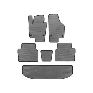 Alfombrillas EVA (3 Filas, Gris) Seat Alhambra 2010-