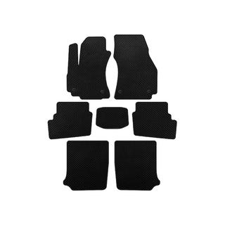 Alfombrillas EVA (3 Filas, 2003-2005, 7 Plazas, Negro) Opel Zafira A 1998-2005