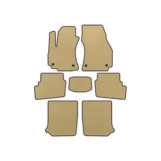 Alfombrillas EVA (3 Filas, 2003-2005, 7 Plazas, Beige) Opel Zafira A 1998-2005