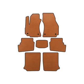 Alfombrillas EVA (3 Filas, 2003-2005, 7 Plazas, Naranja) Opel Zafira A 1998-2005
