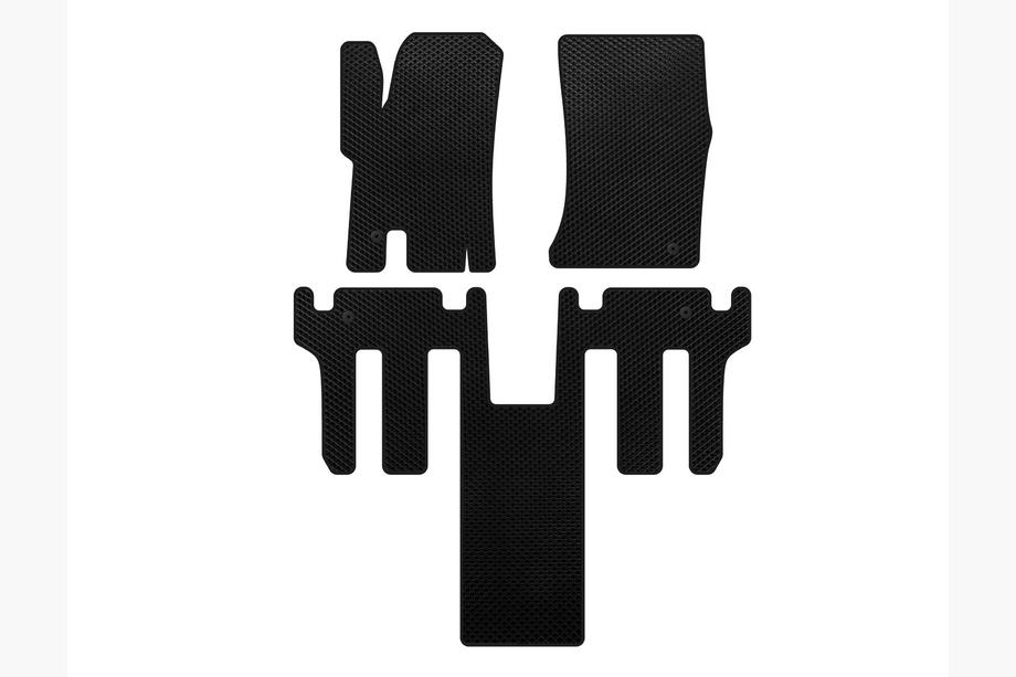 Ssang Yong Rodius Alfombrillas EVA 2004-2008 (2 filas, Negro) Image