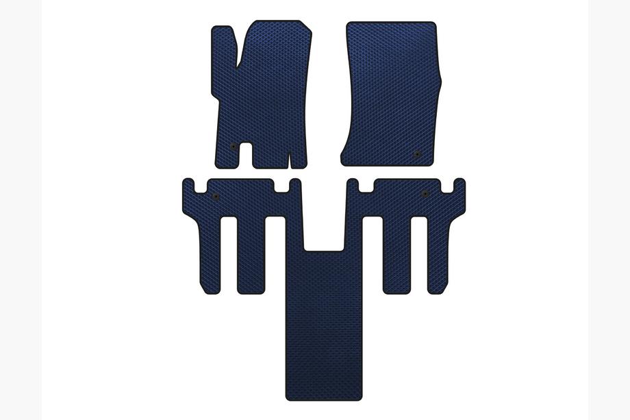 Ssang Yong Rodius Alfombrillas EVA 2004-2008 (2 filas, Azul) Image