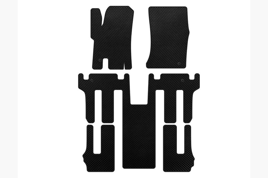Ssang Yong Rodius Alfombrillas EVA 2004-2008 (3 filas, Negro) Image