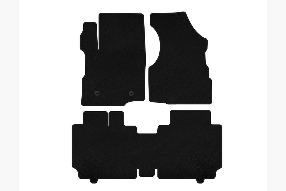 Chevrolet Equinox 2009-2016 Alfombrillas de moqueta Premium (2015-2017, Negro) Image
