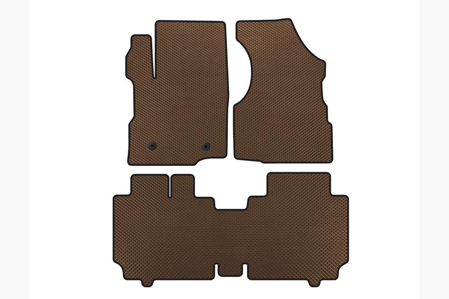 Chevrolet Equinox 2009-2016 Alfombrillas EVA (2015-2017, Marrón) Image
