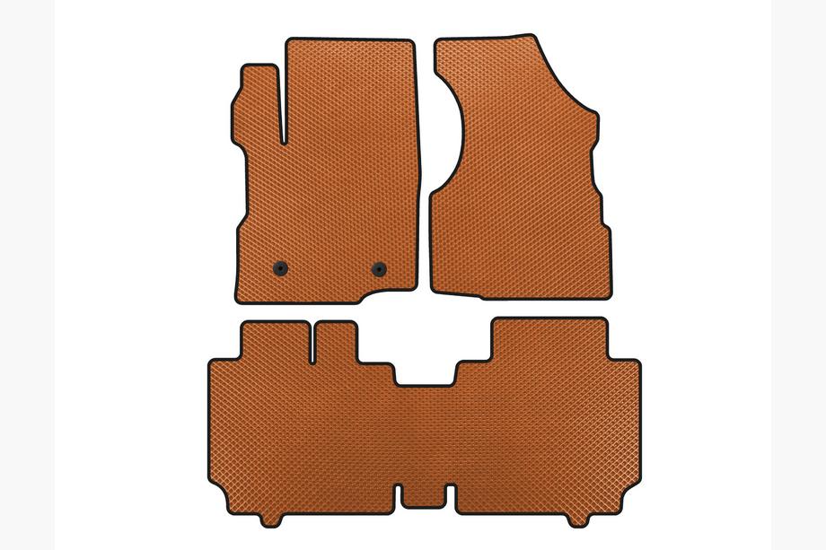 Chevrolet Equinox 2009-2016 Alfombrillas EVA (2015-2017, Naranja) Image