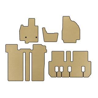 Alfombrillas EVA (3 Filas, 6 Plazas, Beige)