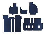 Toyota Previa 2006-2019 Alfombrillas EVA (3 Filas, 6 Plazas, Azul) foto 1
