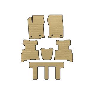 Alfombrillas EVA (3 Filas, 2014-2024, 7 Plazas, Beige)