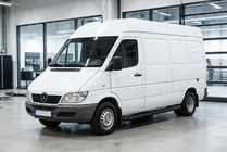 Mercedes Sprinter W901/902/903/904/905 1995–2006 Estribos Laterales Allmond Black (2 uds., Aluminio) foto 1