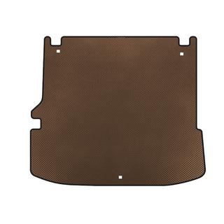 Alfombrilla de maletero EVA V2 (con subwoofer, 7 plazas, Marrón) Toyota Highlander 2019-