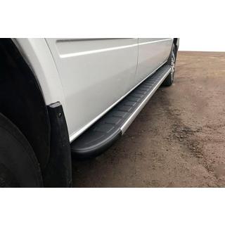 Estribos Laterales Duru (2 uds., Aluminio) Mercedes Sprinter W901/902/903/904/905 1995–2006 foto 1
