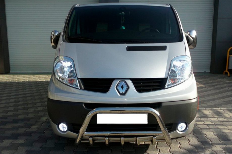 Opel Vivaro 2001–2015 Defensa Delantera WT003-4 (Acero Inoxidable) Foto 12