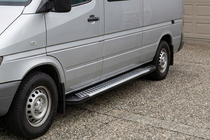 Volkswagen LT 1995-2006 Estribos Laterales Line (2 uds., Aluminio) foto 1