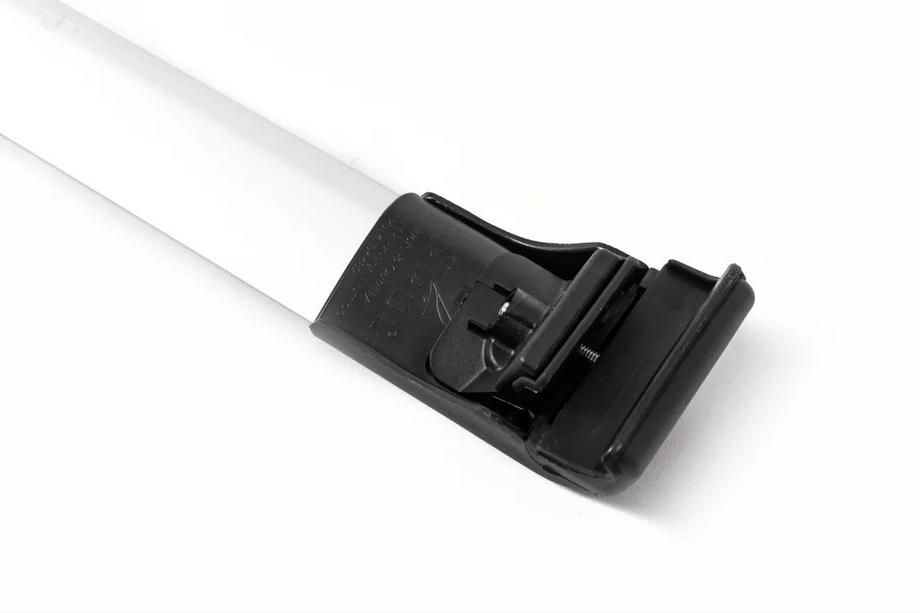 Toyota Proace City 2016- Barras de techo (travesaños) para rieles integrados Wingbar V2 (2 uds) Negro Foto 9