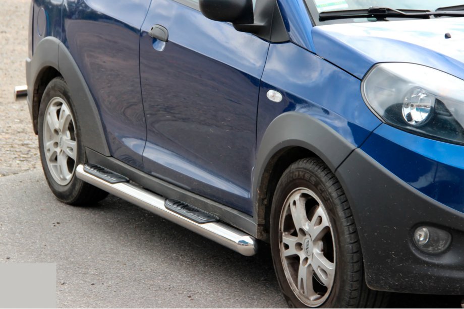 Chery Beat 2009-2015 Tubos Laterales (2 uds., Acero Inoxidable) Image
