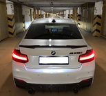 BMW 2 Series F22/F23 2014-2021 Alerón estilo M4 (para F22, imprimado para pintar) foto 1