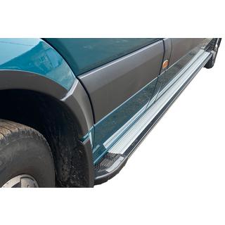 Estribos Laterales Rainbow (2 uds., Aluminio) Volkswagen Crafter 2006-2016 foto 2