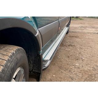 Estribos Laterales Rainbow (2 uds., Aluminio) Volkswagen Crafter 2006-2016 foto 1
