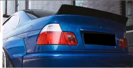 BMW 3 Series E46 1998-2006 Alerón trasero (para Coupe, imprimado para pintar) foto 1