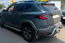 Renault Duster 2024- Protector Trasero AK007 (Acero Inoxidable) foto 2