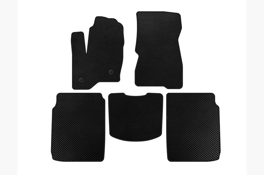 Ford Flex 2009-2019 Alfombrillas EVA (2 Filas, 2013-2019, Negro) Image