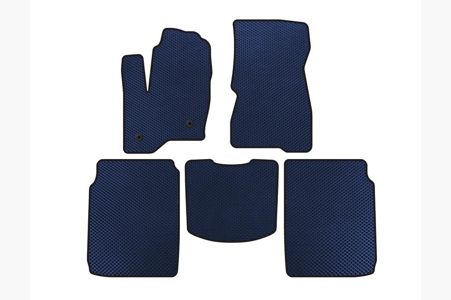 Ford Flex 2009-2019 Alfombrillas EVA (2 Filas, 2013-2019, Azul) Image