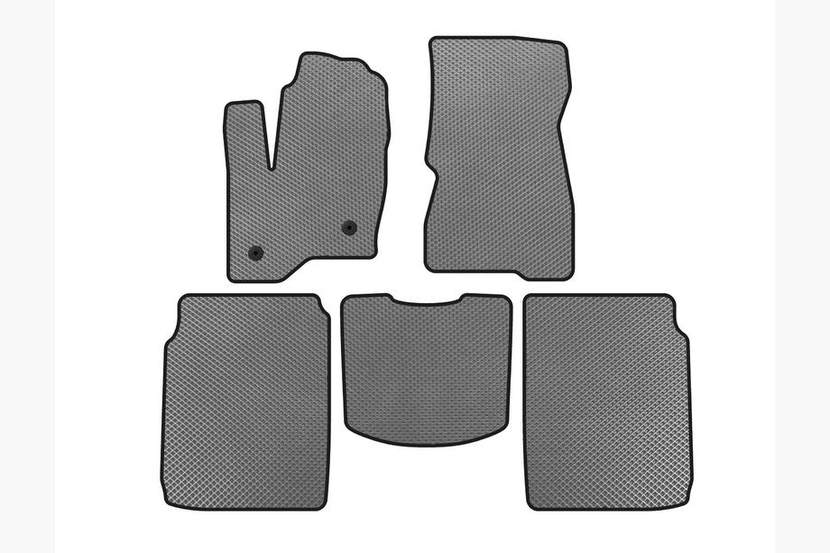 Ford Flex 2009-2019 Alfombrillas EVA (2 Filas, 2013-2019, Gris) Image