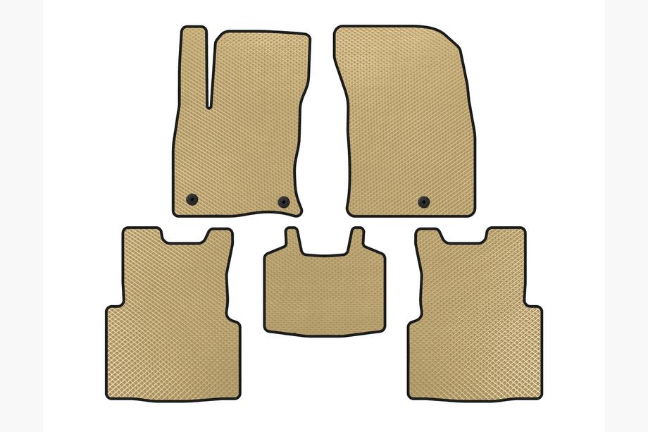 Ford Kuga/Escape 2019- Alfombrillas EVA (Para Escape, Beige) Image