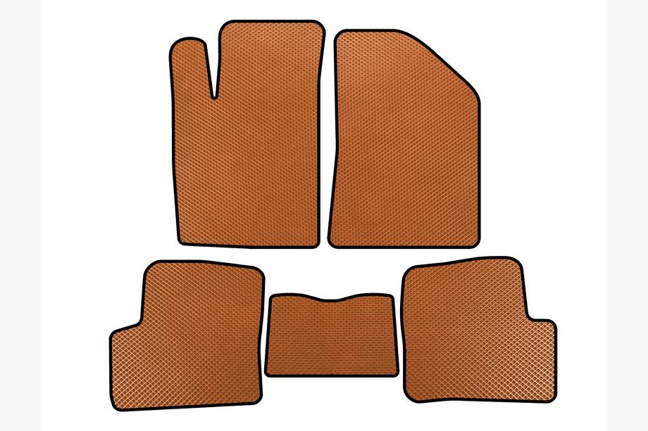 Geely FC 2006-2011 Alfombrillas EVA (Naranja) Image