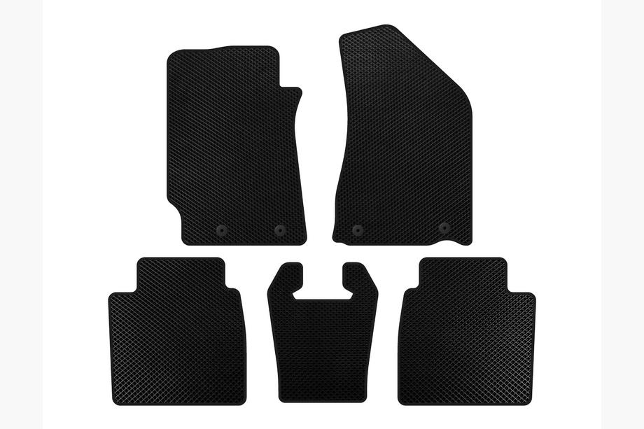 Geely Emgrand EC8 Alfombrillas EVA (SD, Negro) Image