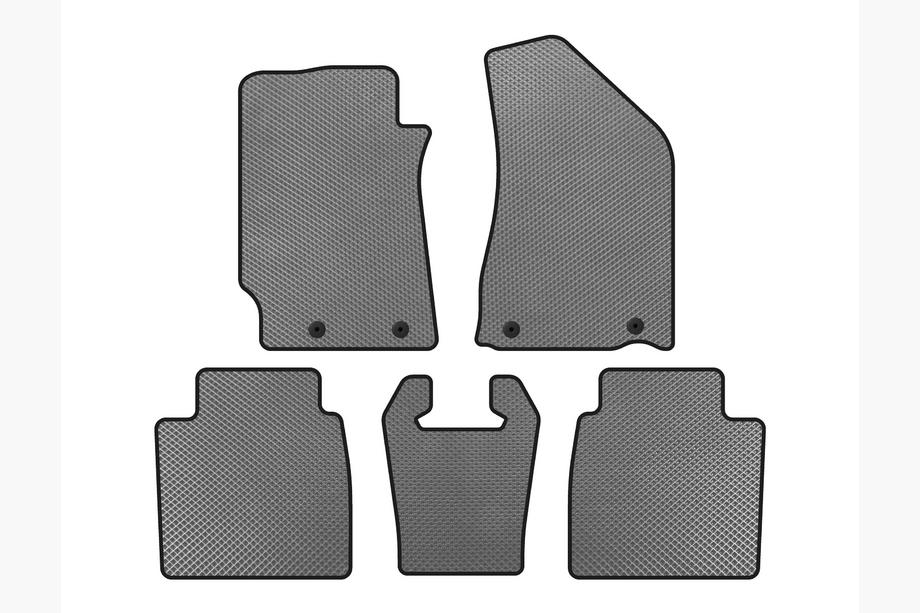 Geely Emgrand EC8 Alfombrillas EVA (SD, Gris) Image