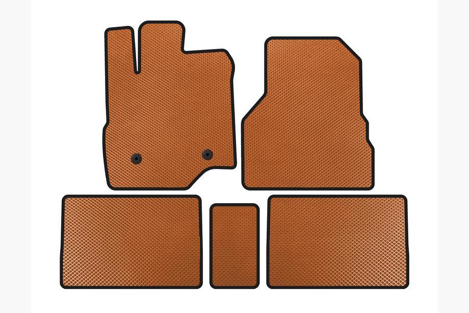 GMC Terrain 2009-2017 Alfombrillas EVA (Naranja) Image