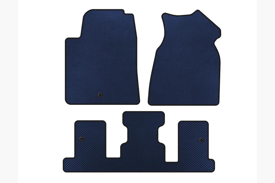 GMC Acadia 2006-2017 Alfombrillas EVA (1+3 fila, 2013-2017, Azul) Image