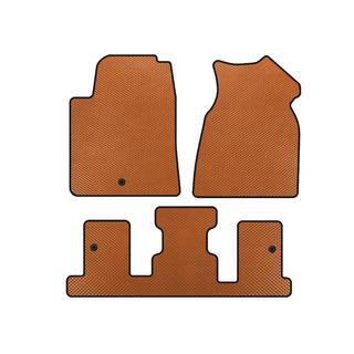 Alfombrillas EVA (1+3 fila, 2013-2017, Naranja) GMC Acadia 2006-2017
