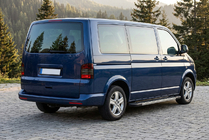 Volkswagen T5 Transporter 2003-2010 Estribos Laterales RedLine V1 (2 uds., Aluminio) Batalla Larga foto 1