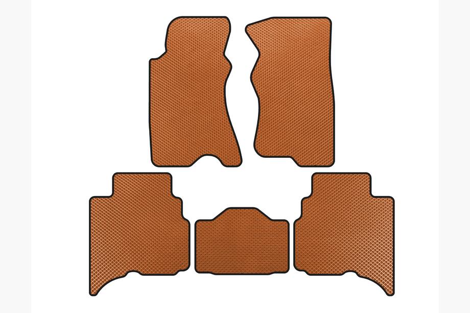 GreatWall Haval/Hover H3 2005-2013 Alfombrillas EVA (Naranja) Image