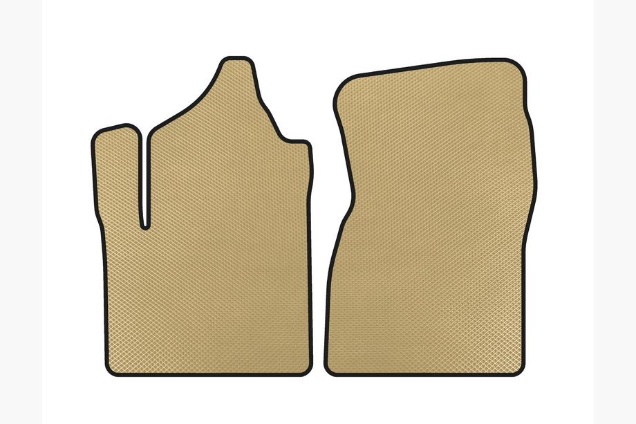 GMC Sierra 2013-2019 Alfombrillas EVA (Beige) Image