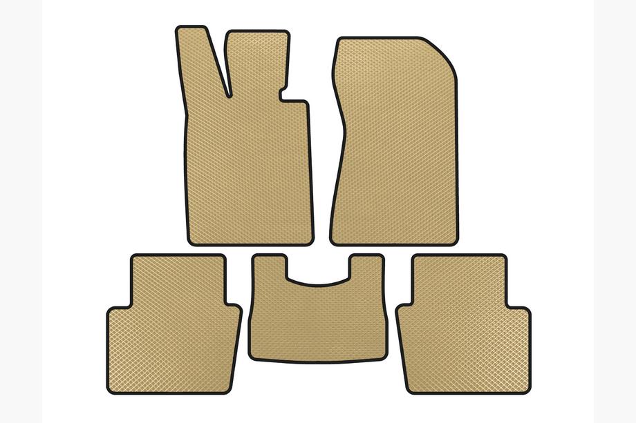 Honda Legend 2004-2012 Alfombrillas EVA (Beige) Image