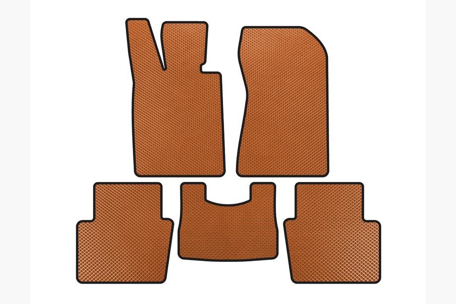 Honda Legend 2004-2012 Alfombrillas EVA (Naranja) Image