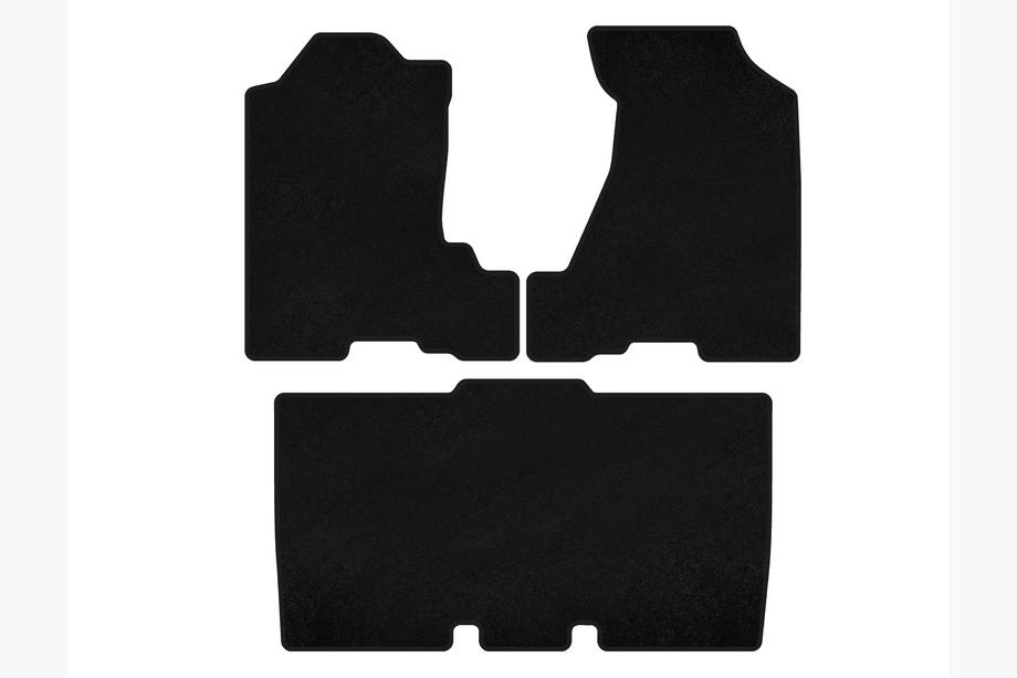 Honda Element 2003-2011 Alfombrillas de moqueta Classic (Negro) Image
